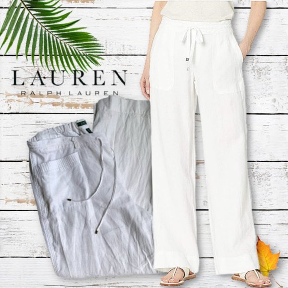 Lauren Ralph Lauren Pants - ⤵️LAUREN Ralph Lauren 100% linen pants
